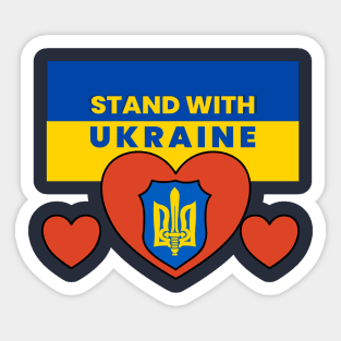 SUPPORT UKRAINE Sticker